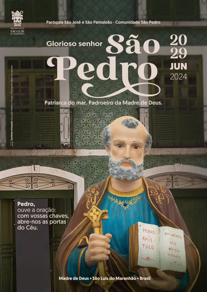 Festa de São Pedro • Identidade Visual • Edição ano 2024