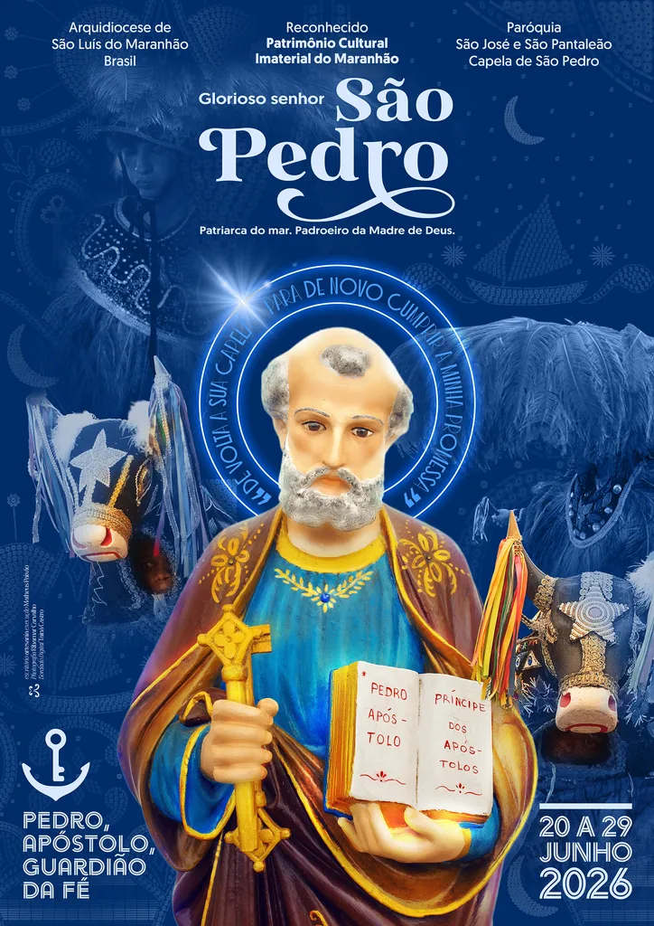 Festa de São Pedro • Identidade Visual • Edição ano 2026