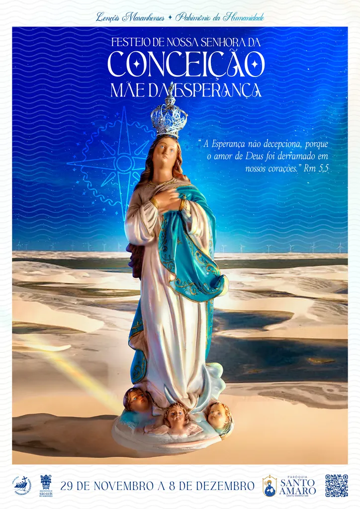 Festejo da Conceição • Lençóis Maranhenses • Identidade Visual • Edição ano 2025