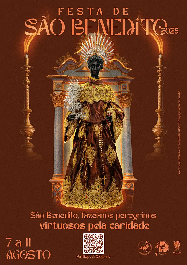 Festa de São Benedito • Identidade Visual • Edição ano 2025