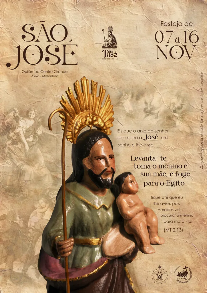 São José de Cento Grande, em Axixá – MA • Identidade Visual • Edição ano 2025