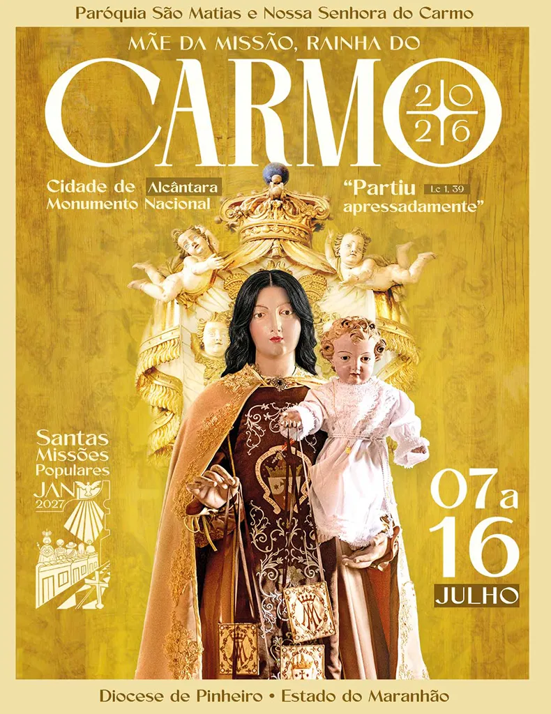 Está lançada a Identidade Visual da Festa do Carmo em Alcântara, cidade monumento nacional.